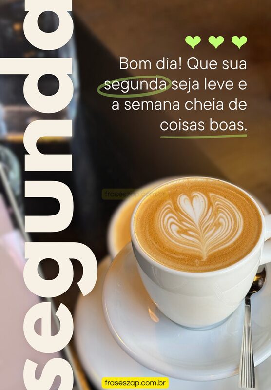 Imagem de segunda-feira para compartilhar no WhatsApp