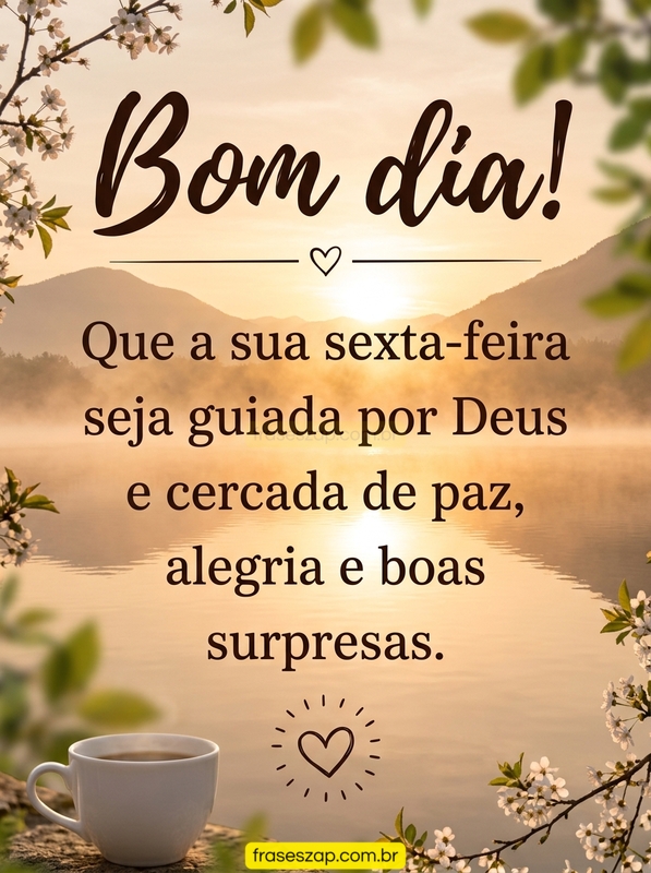Imagem de sexta-feira para compartilhar no WhatsApp
