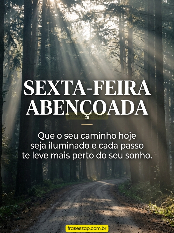 Imagem de sexta-feira para compartilhar no WhatsApp