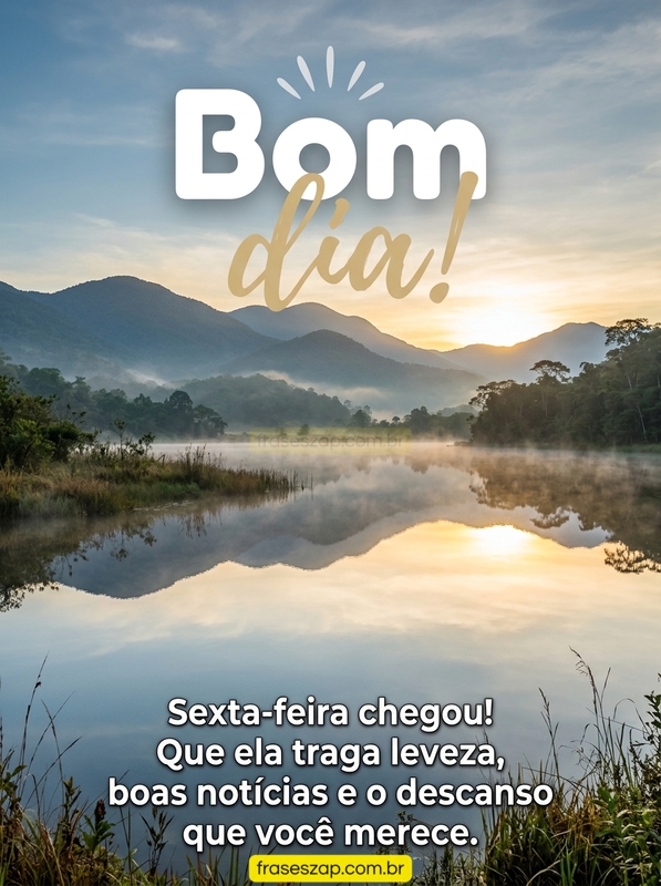 Imagem de sexta-feira para compartilhar no WhatsApp