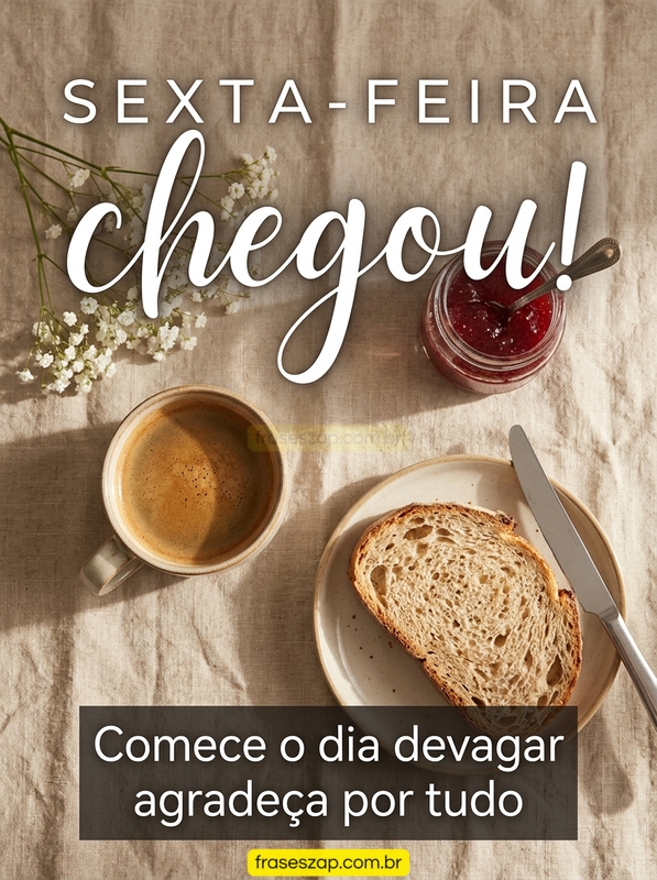 Imagem de sexta-feira para compartilhar no WhatsApp