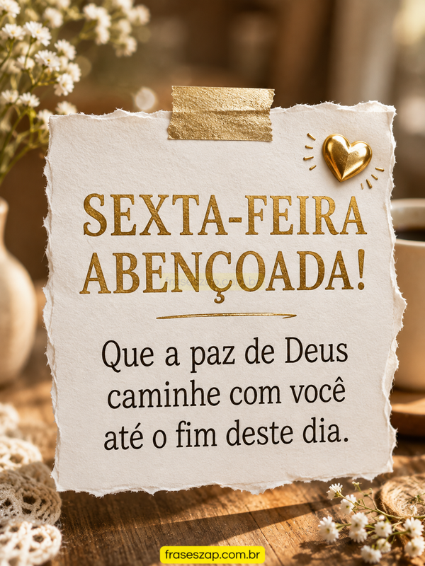 Imagem de sexta-feira para compartilhar no WhatsApp