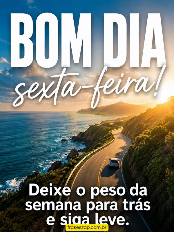Imagem de sexta-feira para compartilhar no WhatsApp