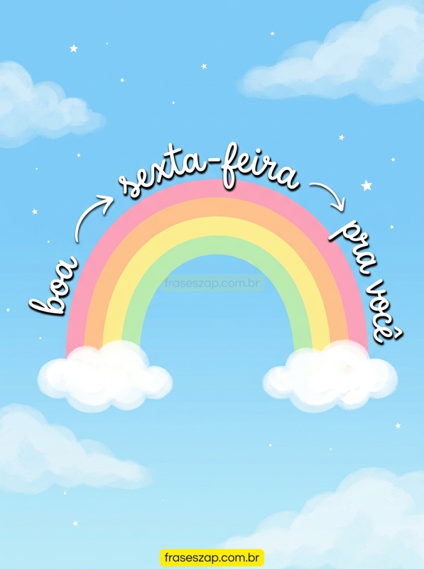 Imagem de sexta-feira para compartilhar no WhatsApp