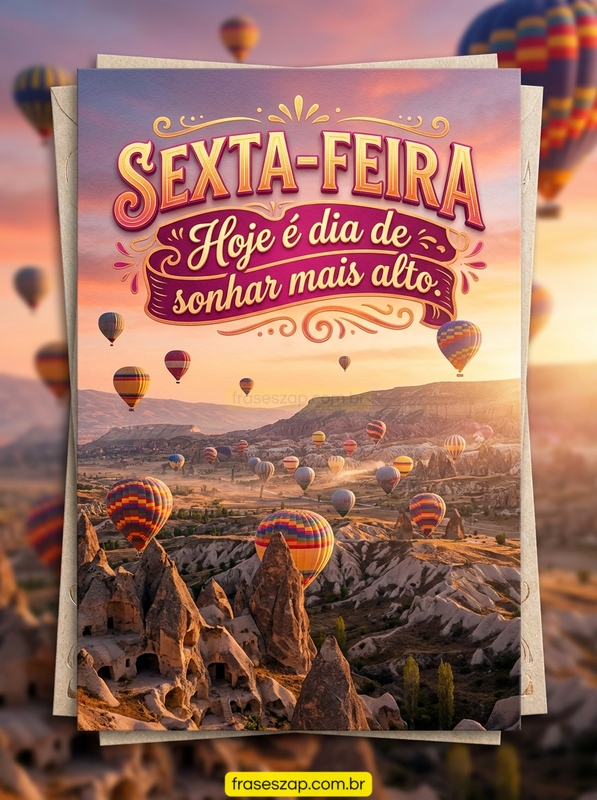 Imagem de sexta-feira para compartilhar no WhatsApp