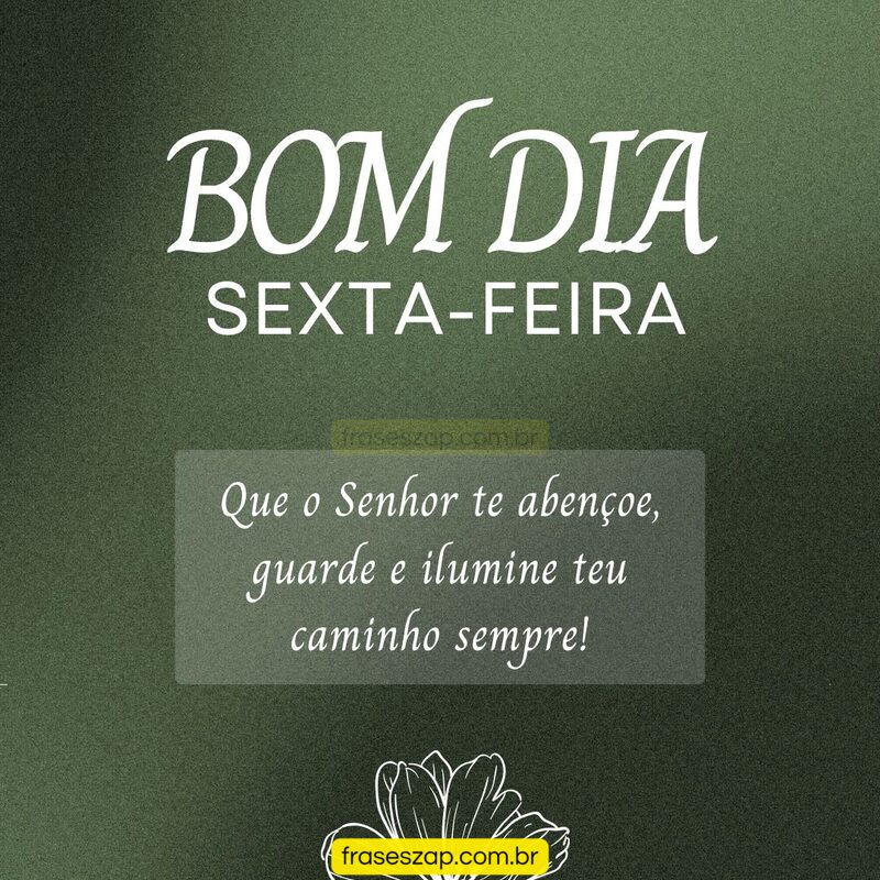 Imagem de sexta-feira para compartilhar no WhatsApp