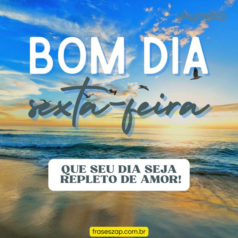 Imagem de sexta-feira para compartilhar no WhatsApp