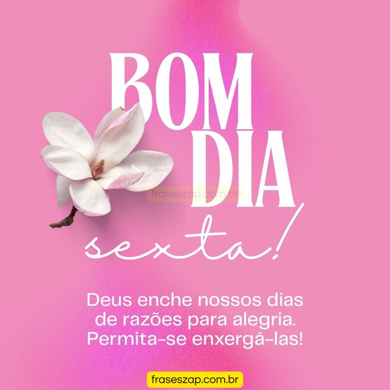 Imagem de sexta-feira para compartilhar no WhatsApp
