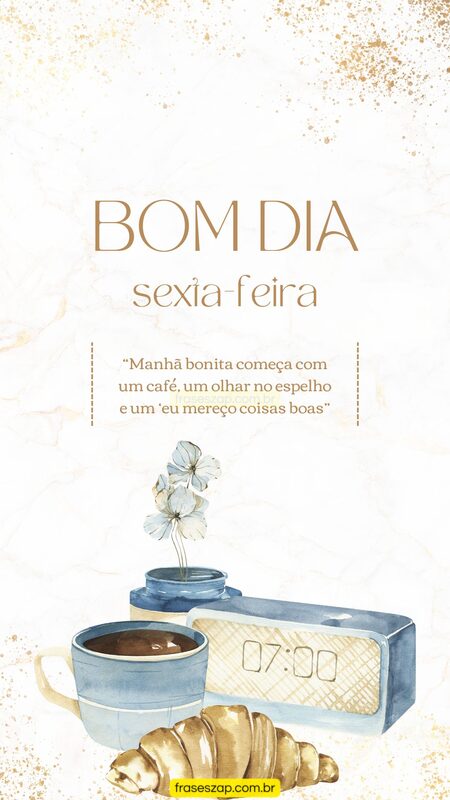 Imagem de sexta-feira para compartilhar no WhatsApp
