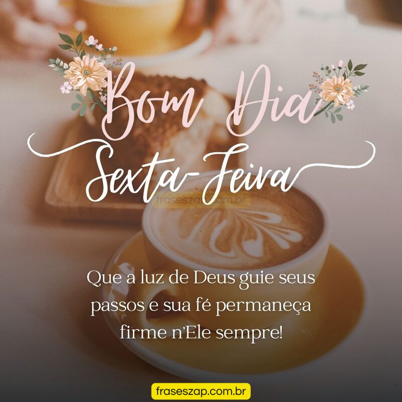 Imagem de sexta-feira para compartilhar no WhatsApp