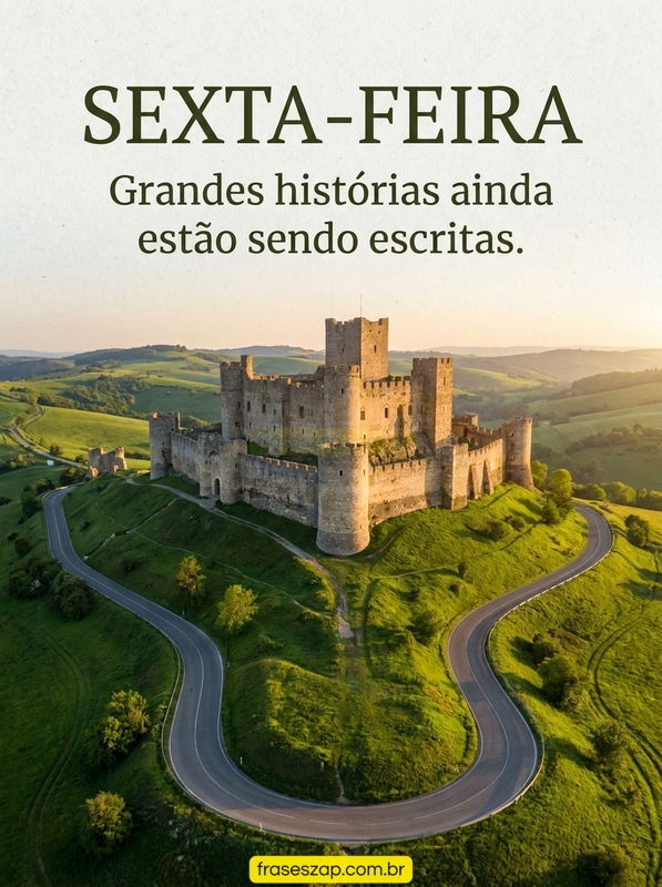 Imagem de sexta-feira para compartilhar no WhatsApp