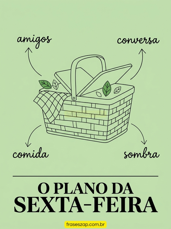 Imagem de sexta-feira para compartilhar no WhatsApp