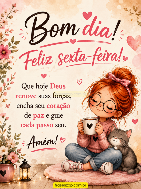 Imagem de sexta-feira para compartilhar no WhatsApp