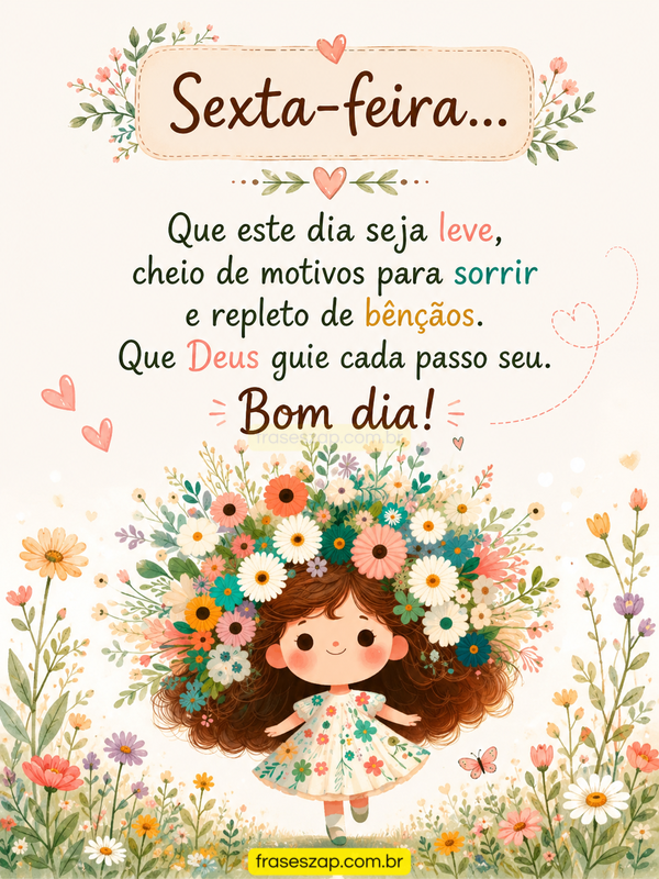 Imagem de sexta-feira para compartilhar no WhatsApp