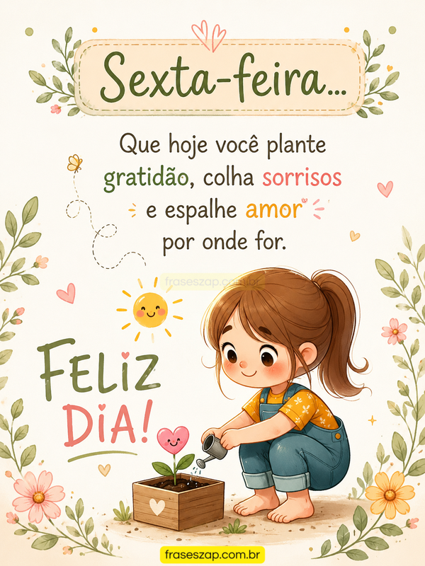 Imagem de sexta-feira para compartilhar no WhatsApp