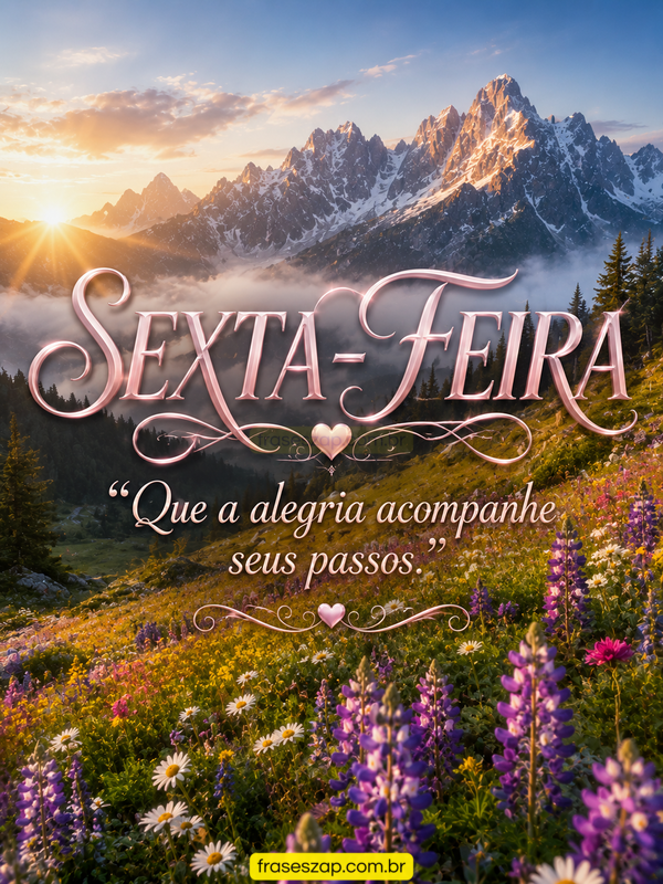 Imagem de sexta-feira para compartilhar no WhatsApp