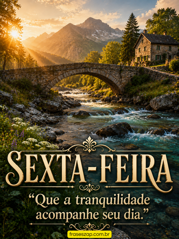 Imagem de sexta-feira para compartilhar no WhatsApp