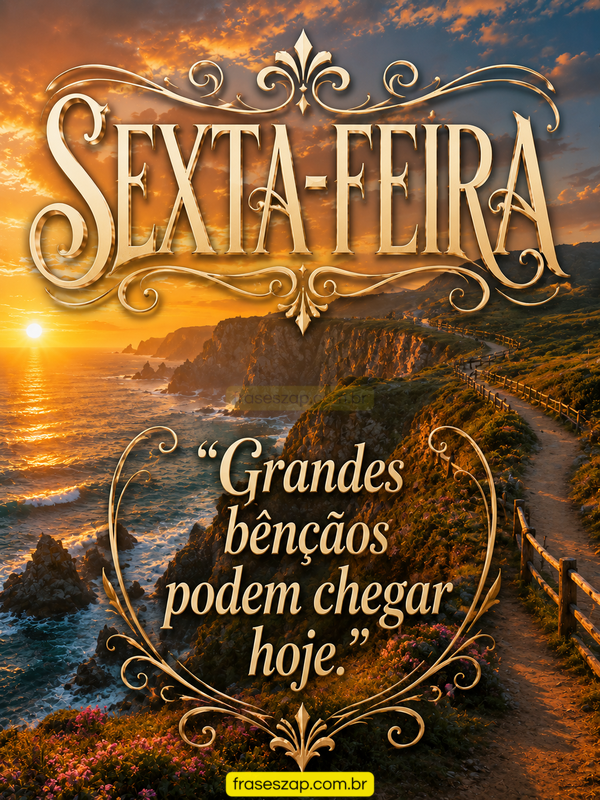 Imagem de sexta-feira para compartilhar no WhatsApp