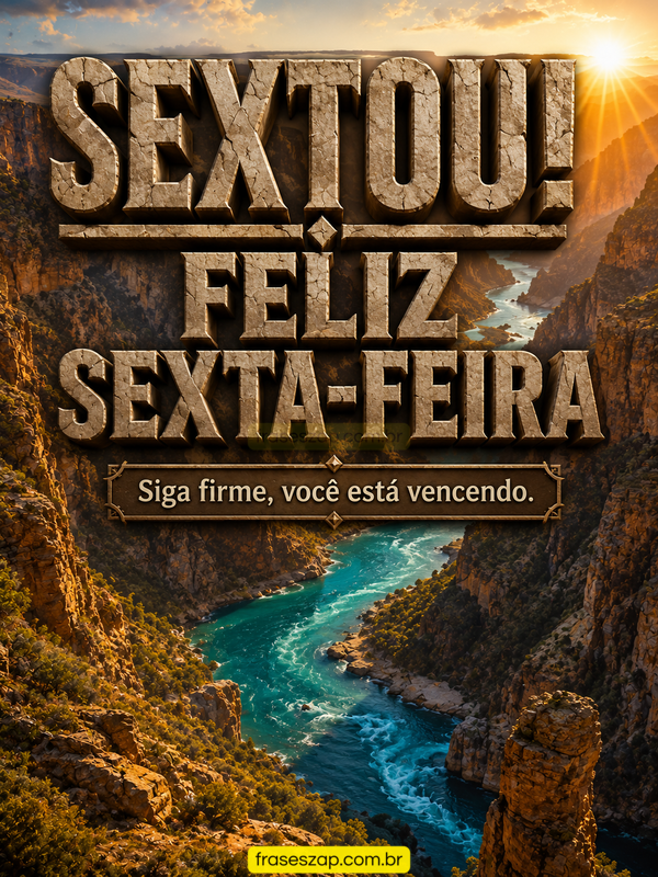 Imagem de sexta-feira para compartilhar no WhatsApp