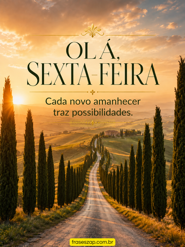 Imagem de sexta-feira para compartilhar no WhatsApp
