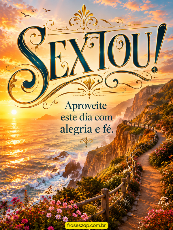 Imagem de sexta-feira para compartilhar no WhatsApp