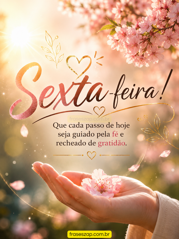 Imagem de sexta-feira para compartilhar no WhatsApp