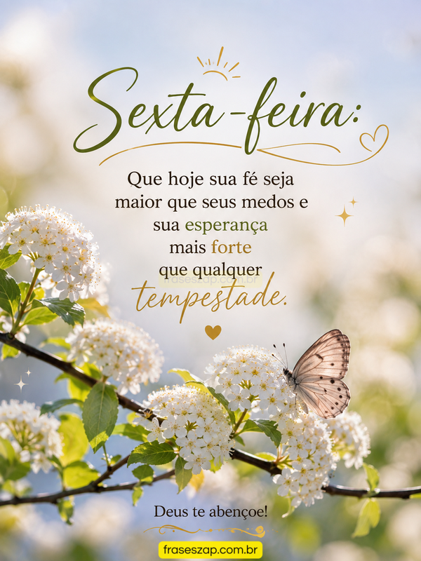Imagem de sexta-feira para compartilhar no WhatsApp