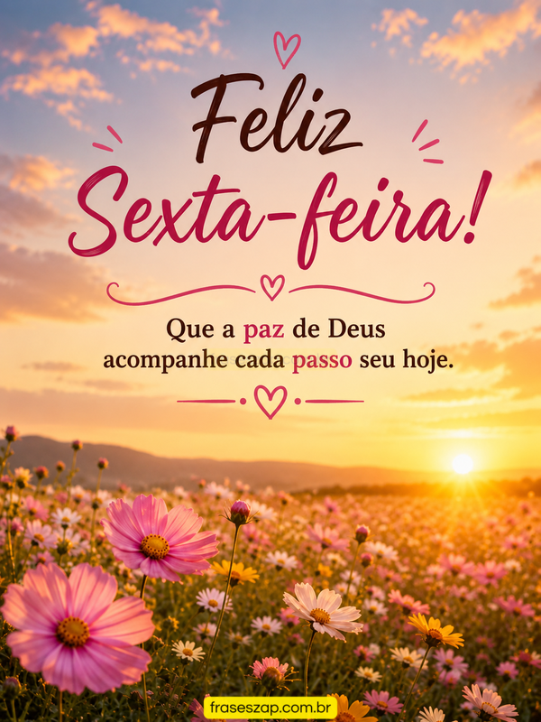 Imagem de sexta-feira para compartilhar no WhatsApp