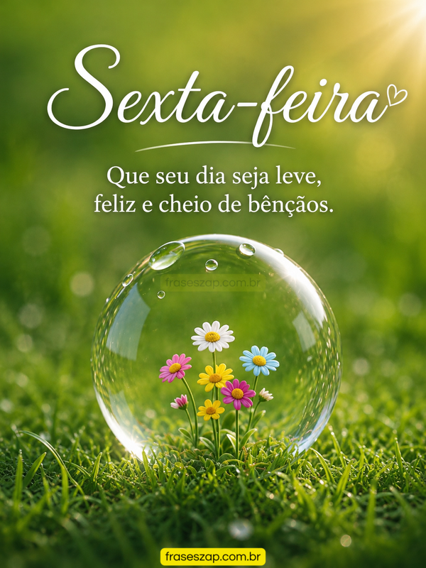 Imagem de sexta-feira para compartilhar no WhatsApp