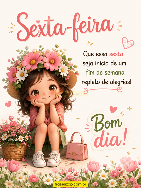 Imagem de sexta-feira para compartilhar no WhatsApp