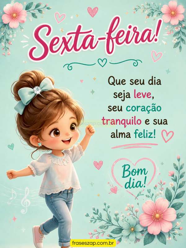 Imagem de sexta-feira para compartilhar no WhatsApp