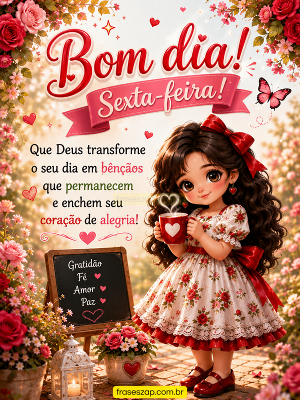 Imagem de sexta-feira para compartilhar no WhatsApp