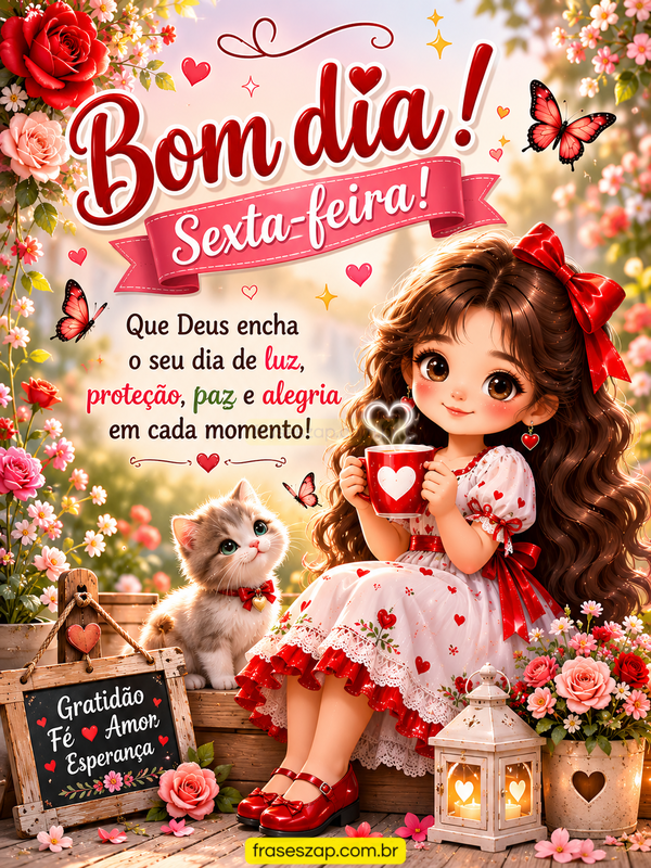 Imagem de sexta-feira para compartilhar no WhatsApp