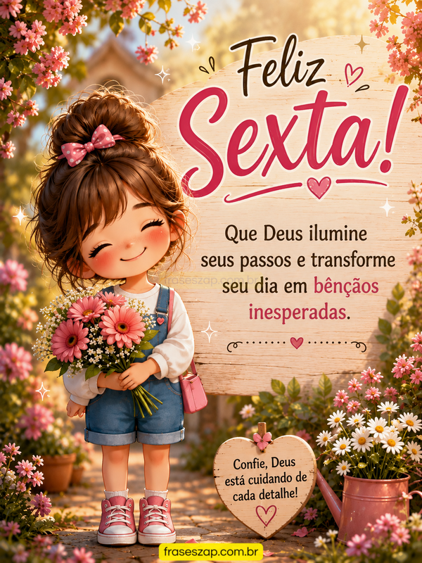 Imagem de sexta-feira para compartilhar no WhatsApp