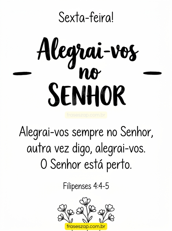Imagem de sexta-feira para compartilhar no WhatsApp