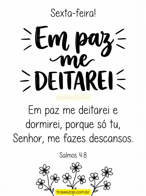 Imagem de sexta-feira para compartilhar no WhatsApp