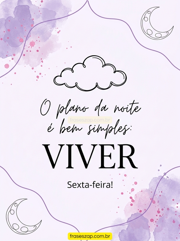 Imagem de sexta-feira para compartilhar no WhatsApp