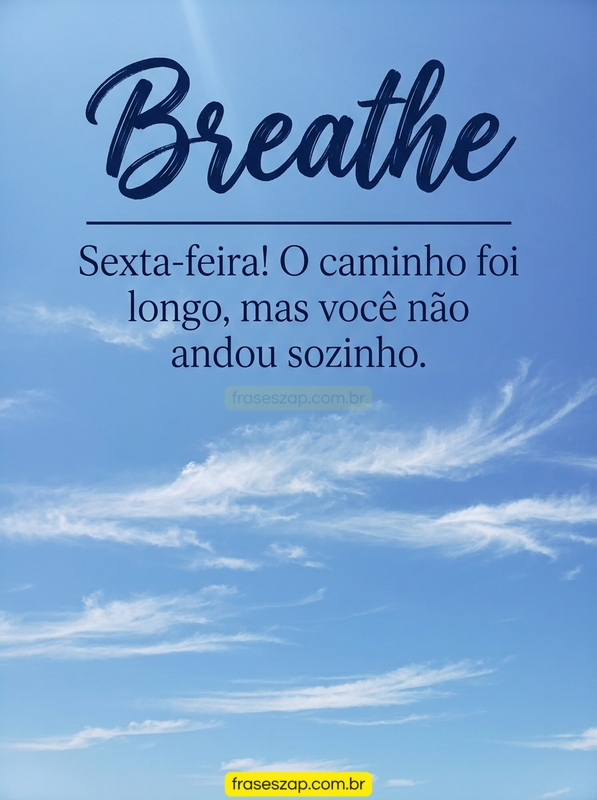 Imagem de sexta-feira para compartilhar no WhatsApp