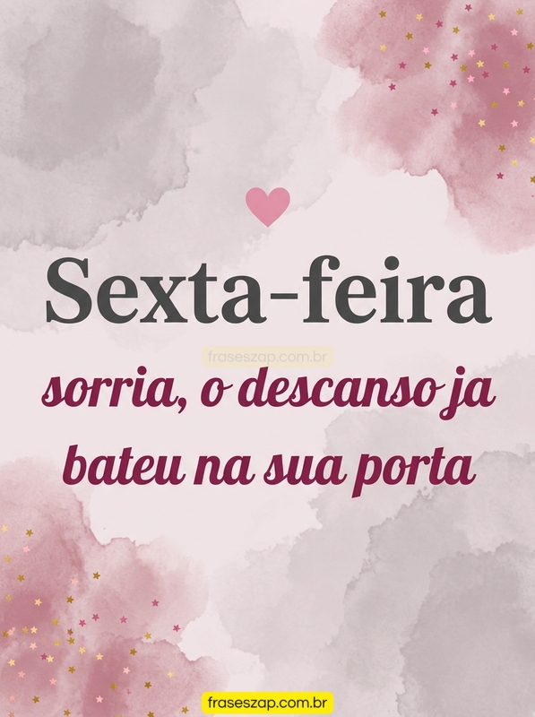 Imagem de sexta-feira para compartilhar no WhatsApp
