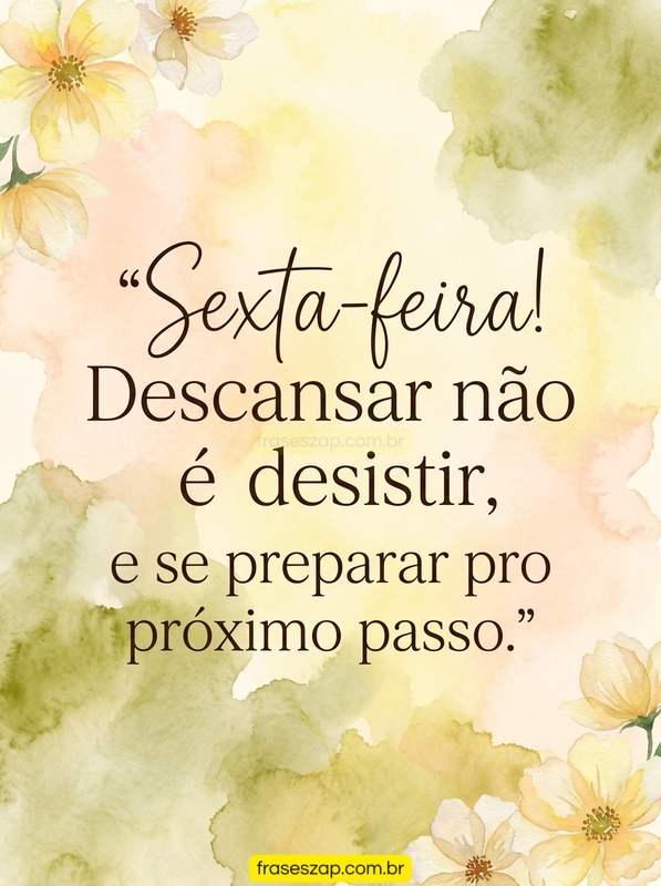 Imagem de sexta-feira para compartilhar no WhatsApp