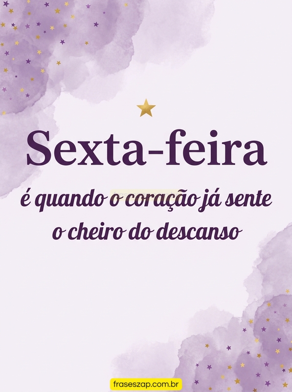Imagem de sexta-feira para compartilhar no WhatsApp