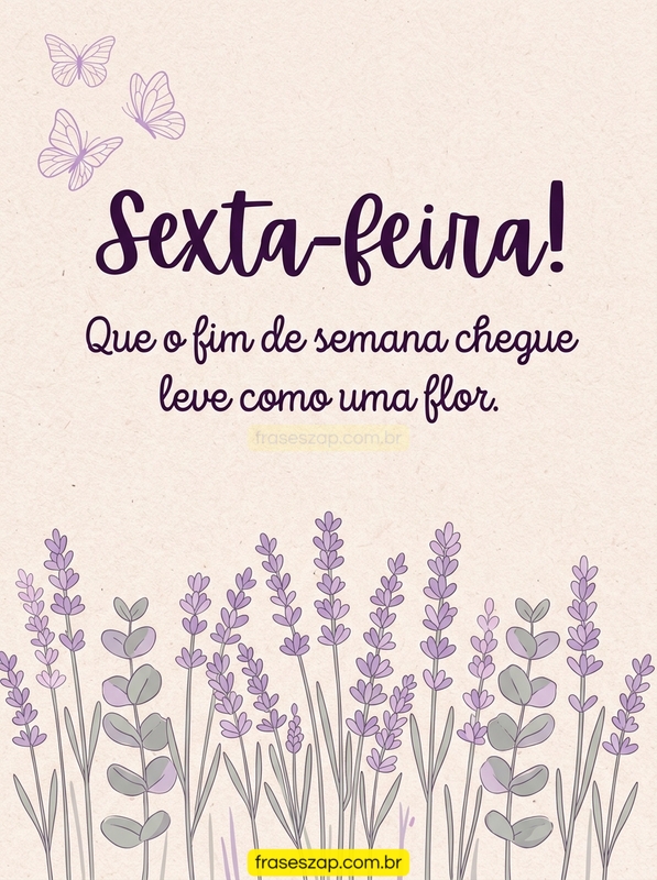 Imagem de sexta-feira para compartilhar no WhatsApp