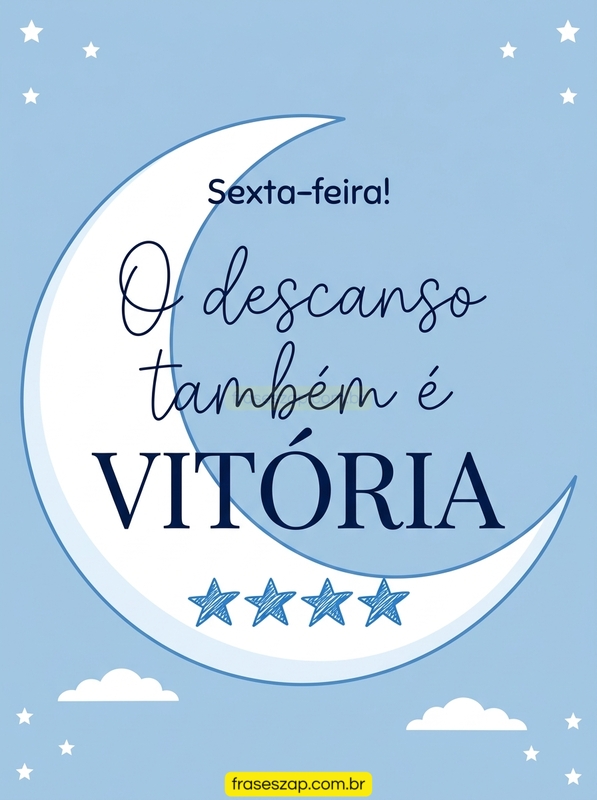 Imagem de sexta-feira para compartilhar no WhatsApp