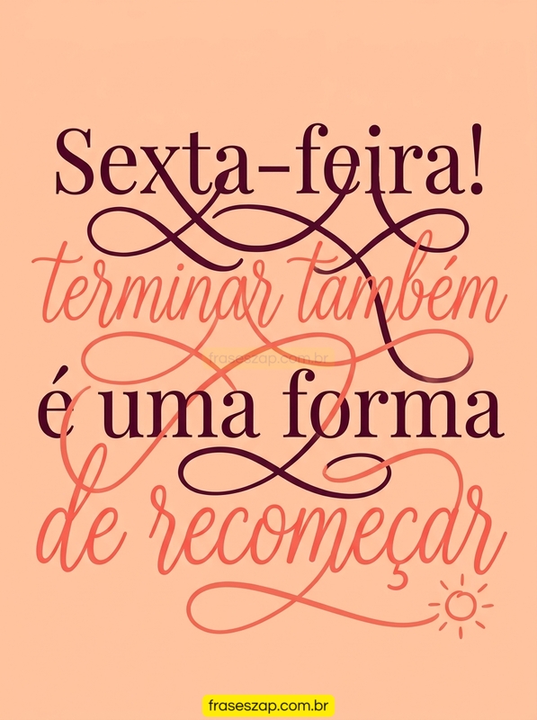 Imagem de sexta-feira para compartilhar no WhatsApp