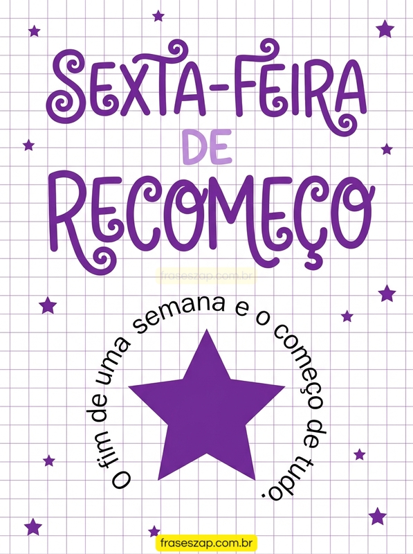 Imagem de sexta-feira para compartilhar no WhatsApp