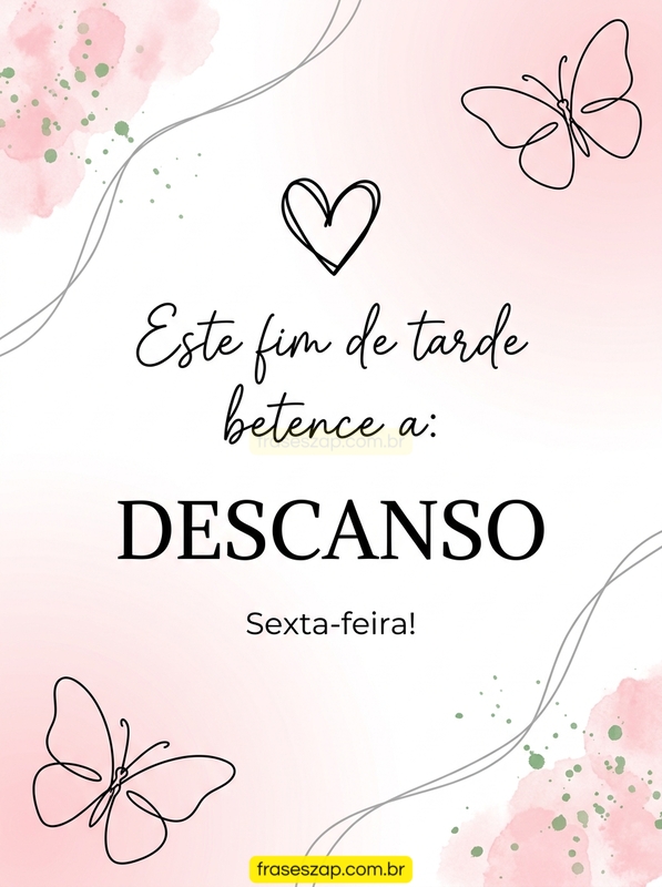 Imagem de sexta-feira para compartilhar no WhatsApp