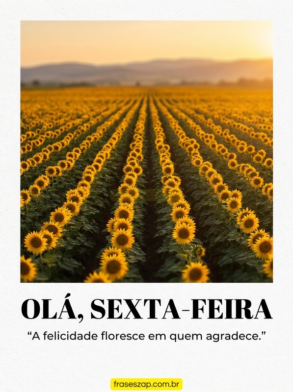 Imagem de sexta-feira para compartilhar no WhatsApp