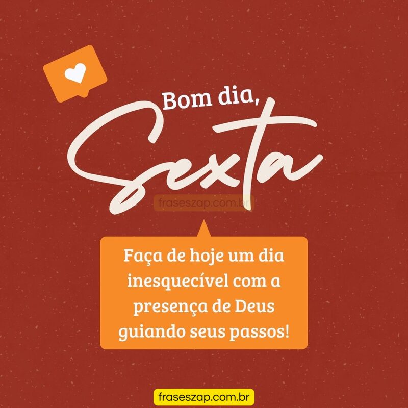 Imagem de sexta-feira para compartilhar no WhatsApp