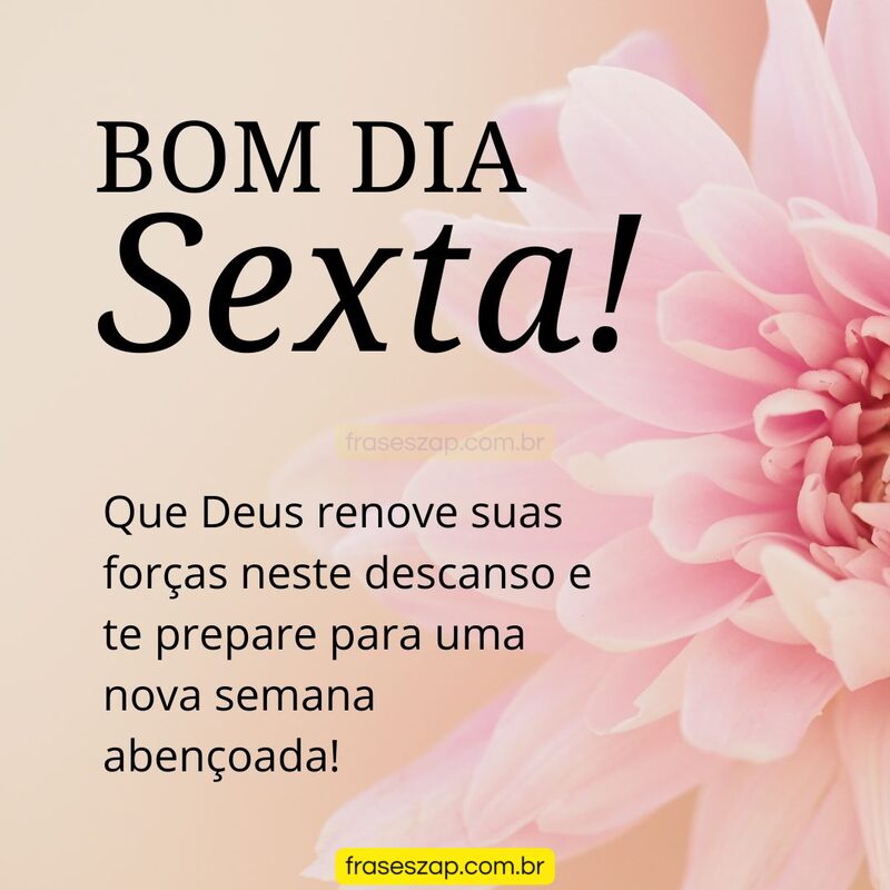 Imagem de sexta-feira para compartilhar no WhatsApp