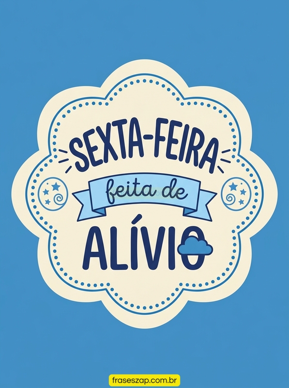 Imagem de sexta-feira para compartilhar no WhatsApp